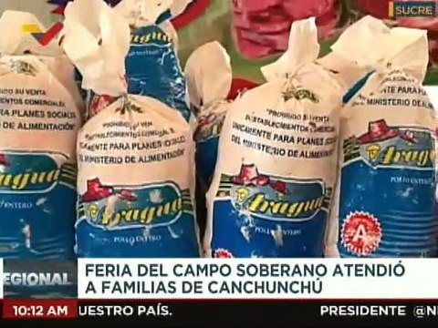 Sucre | PDVAL del mcpio. Bermúdez realizó Feria del Campo Soberano beneficiando a 2.596 familias