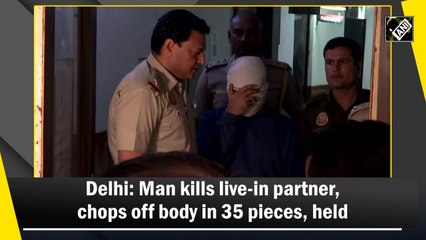 Delhi: Man kills live-in partner, chops of body in 35 pieces, held