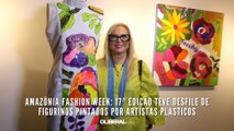 Amazônia Fashion Week: 17ª edição teve desfile de figurinos pintados por artistas plásticos