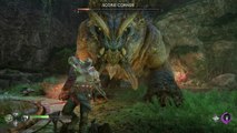 God of War Ragnarok : Boss Scorie cornue