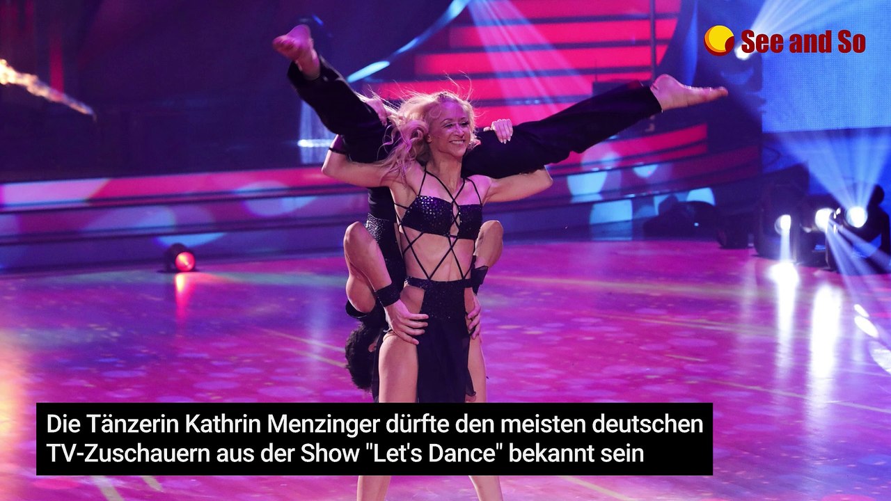 VIDEO SEE AND SO - Kathrin Menzinger: Schrecksekunden bei “Let's Dance”