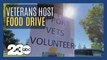 Veterans host Thanksgiving food drive