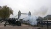 Tower of London gun salute in honour of King's birthday