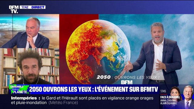 Réchauffement climatique: le réalisateur Cyril Dion estime qu'il n'y a pas de raison d'être optimiste , mais qu’on a les solutions (...) pour changer le rapport de force, s'adapter et régénérer