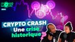 Crypto crash, une crise historique ?