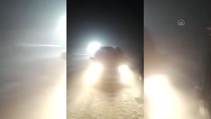 Yüksek kesimlerinde kar ve tipi etkili oluyor