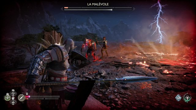 God of War Ragnarok : Boss La Malévole (Cratère Vanaheim)