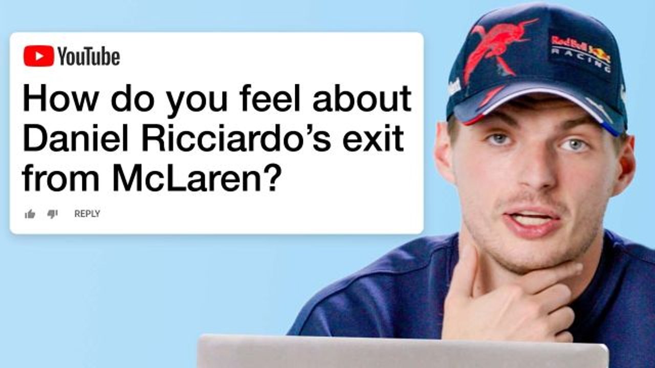 F1 Champion Max Verstappen Replies to Fans on the Internet