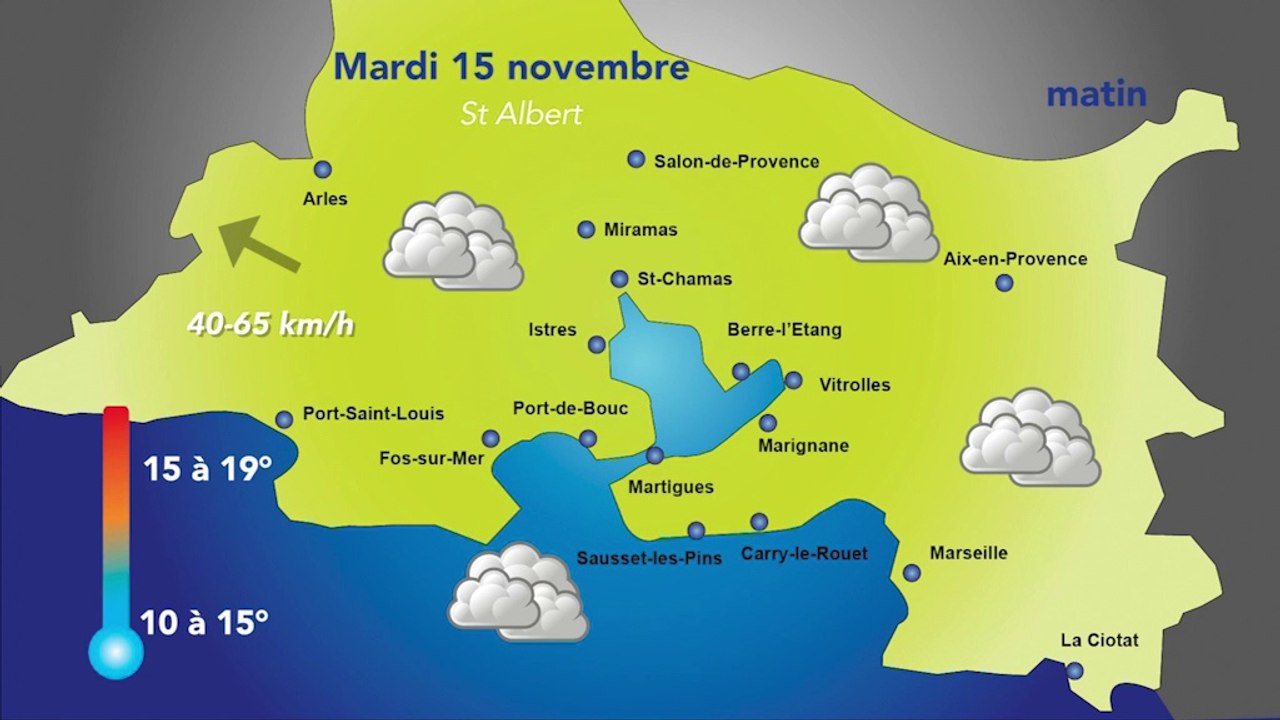 Météo : Les nuages vont perdurer ce mardi sur le département.