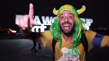 El trofeo y los aficionados llegan a Catar, a una semana del Mundial