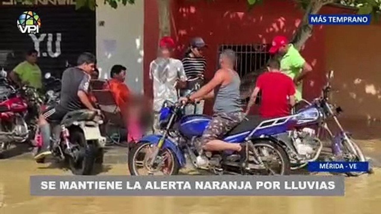 Se mantiene la alerta naranja ante fuertes lluvias en Mérida - 14Nov @VPItv