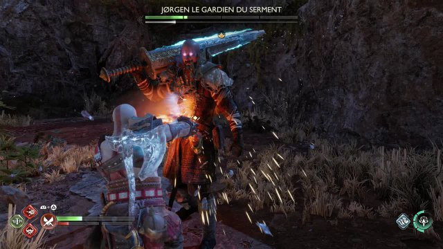 god of War Ragnarok : Boss Jørgen le gardien du serment
