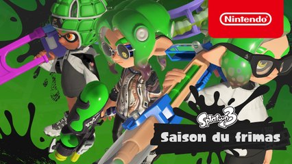 Splatoon 3 - La saison du frimas 2022 arrive