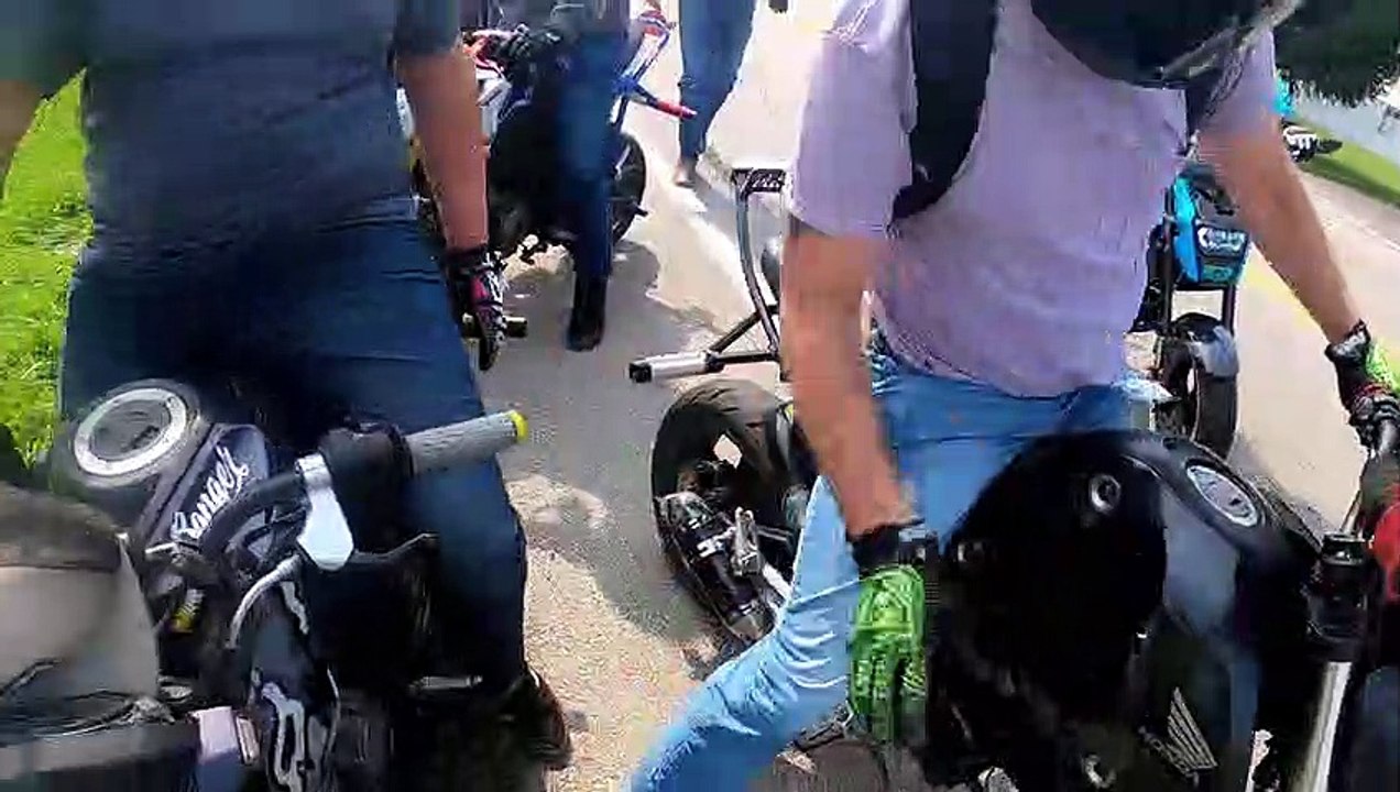 Grom Motorcycle Stoppie/Endo Stunt Crash video Dailymotion