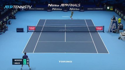 Masters - Rublev s'impose contre Medvedev