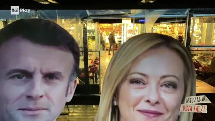 L'ironia di Fiorello sul caso Meloni/Macron con "Parole parole parole"