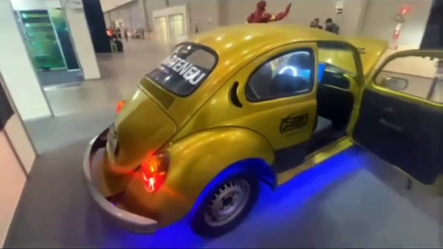 Fusca high-tech: estudantes brasileiros criam protótipo turbinado com Alexa