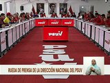 PSUV apoya el proceso de diálogo nacional con quien sea y cuando sea