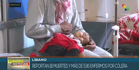 El Líbano enfrenta rebrote expansivo del cólera