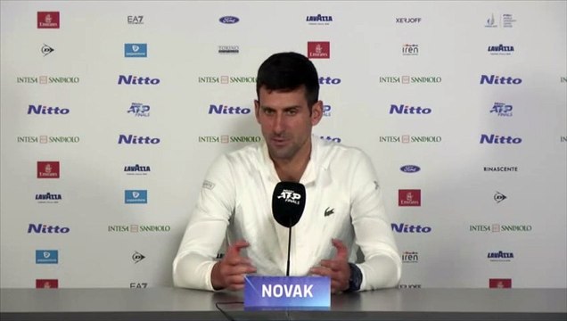 ATP - Nitto ATP Finals Turin 2022 - Novak Djokovic : I'm relieved to have this visa and I can't wait to be able to play the Australian Open again