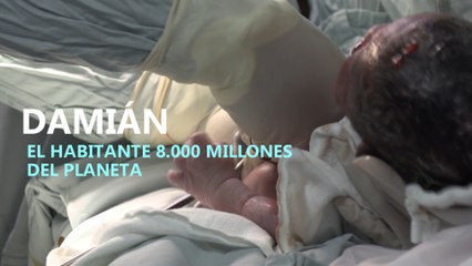 Damián, el habitante 8.000 millones del planeta