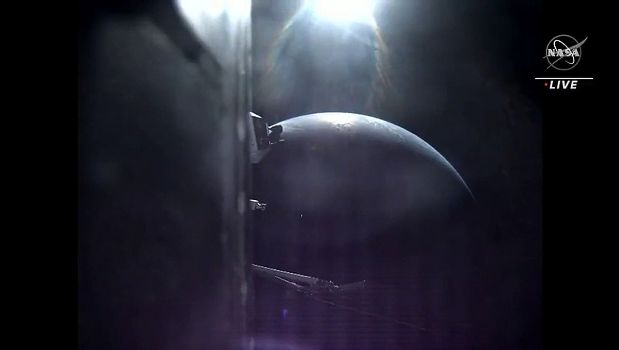 La NASA publicó un impresionante video de la Tierra captado desde la nave espacial Orión