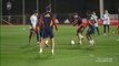 Primer entrenamiento de la selección española de fútbol de cara al Mundial de Catar