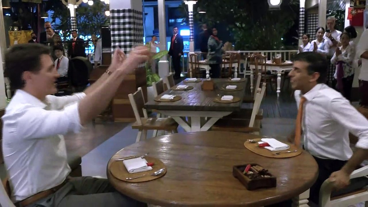 Rishi Sunak holds bilat with Justin Trudeau at G20 in Bali