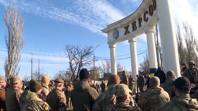 Il est impossible de tuer l'Ukraine , déclare Volodymyr Zelensky lors de sa visite à Kherson