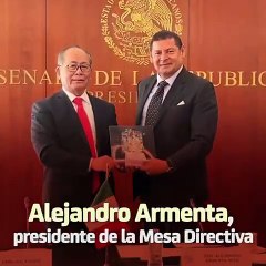 Encuentros diplomáticos en el Senado.