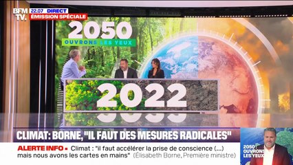 Ristourne sur les carburants: Elisabeth Borne reconnaît que "ce n'est pas très satisfaisant de financer des énergies fossiles" mais estime qu'il n’était pas possible de "laisser sans solution" les Français