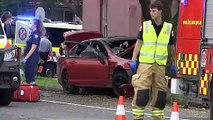 Five teenagers in critical condition following 'horrific' Sydney North Shore crash
