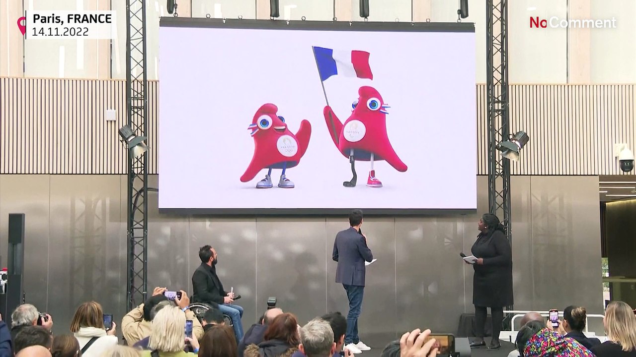 Maskottchen für Olympia in Paris: Freiheitsmütze mit Turnschuhen