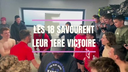 U18 : UNE 1ERE CÉLÉBRÉE COMME IL SE DOIT