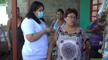 Pobladores del Distrito Vl de Managua son inmunizados contra la Covid-19