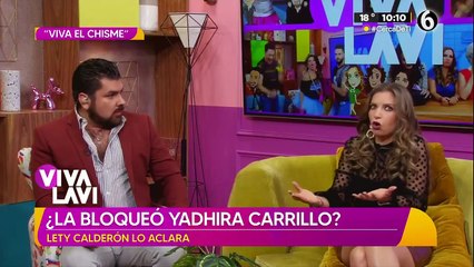 Lety Calderón aclara rumores sobre pelea con Yadhira Carrillo