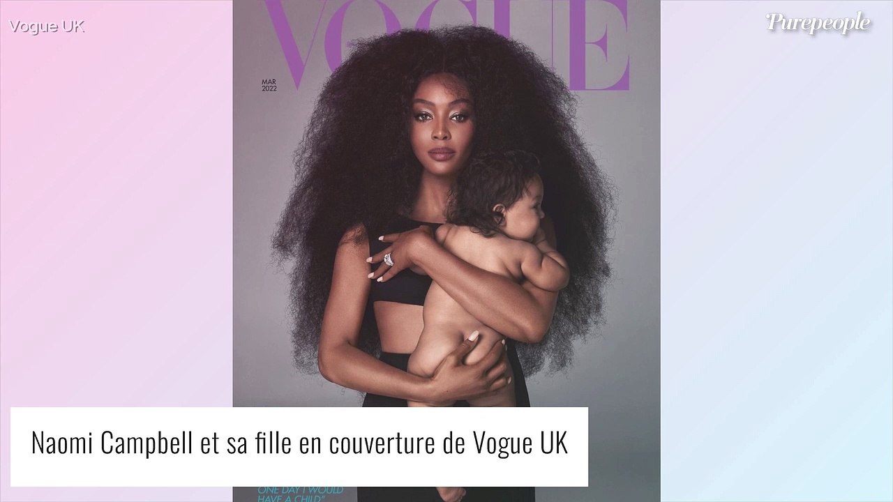 Naomi Campbell maman à 52 ans : rares photos avec sa fille, "son amour" de 16 mois, aux Maldives