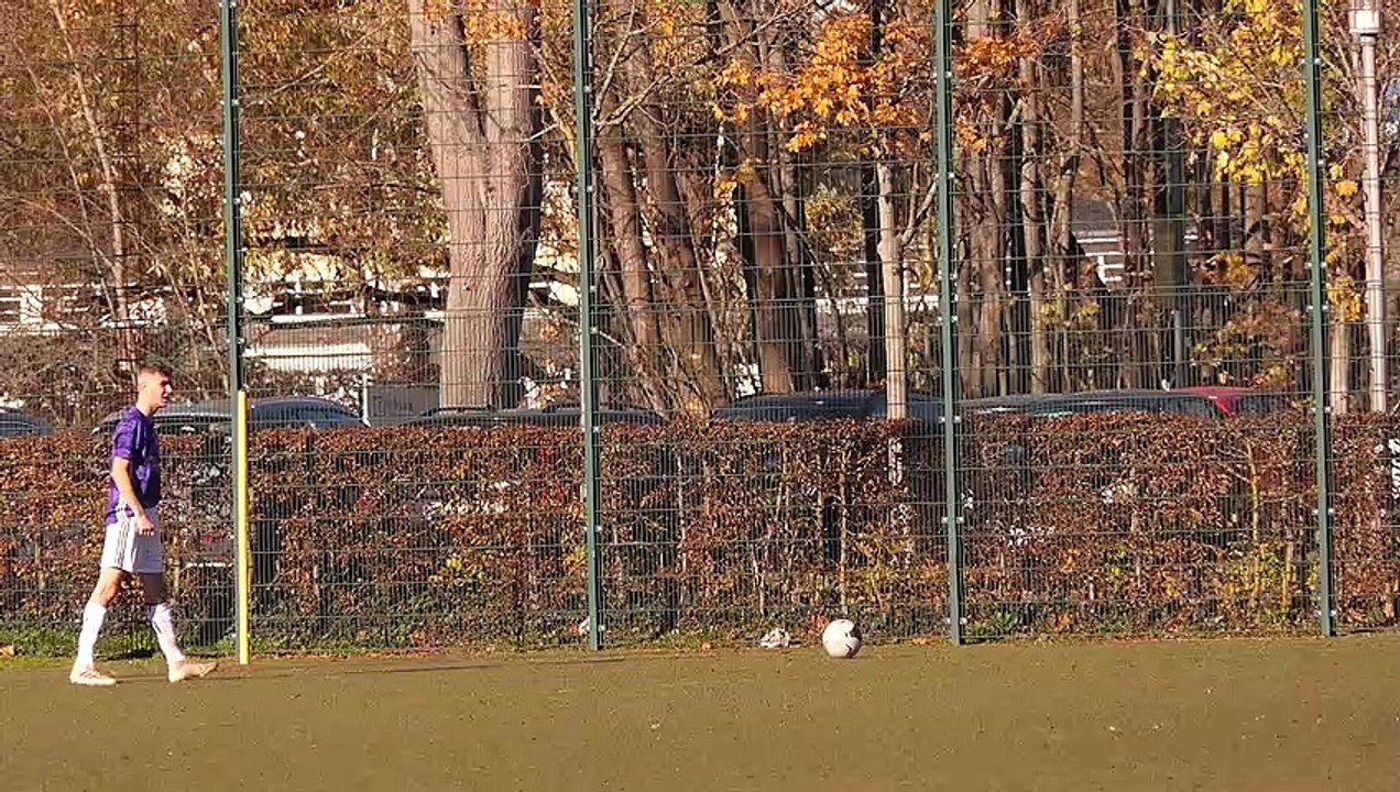 Das 1:1 für den FC Niemetal bei Puma Göttingen durch Dennis Schob