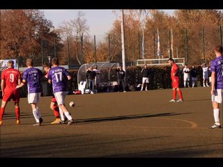 Das 1:0 für den SV Puma Göttingen gegen Niemetal  durch Recep Aydin