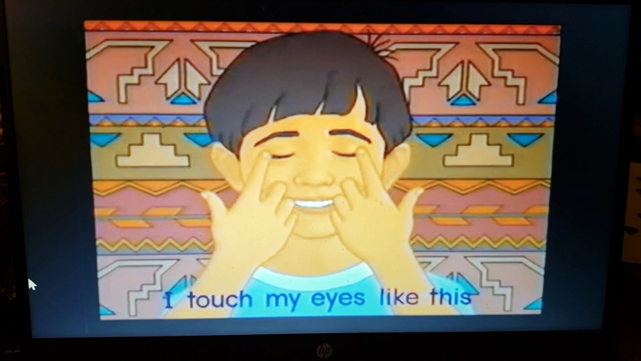 Rusty and Rosy: Letter N - I Touched My Nose Like This