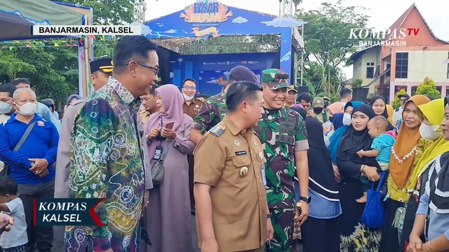 Tekan Inflasi, BI Kalsel dan Pemkot Banjarmasin Gelar Pasar Murah dan Temu Responden