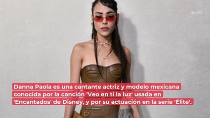 ¡Un ojo morado! Danna Paola sufre accidente durante su concierto