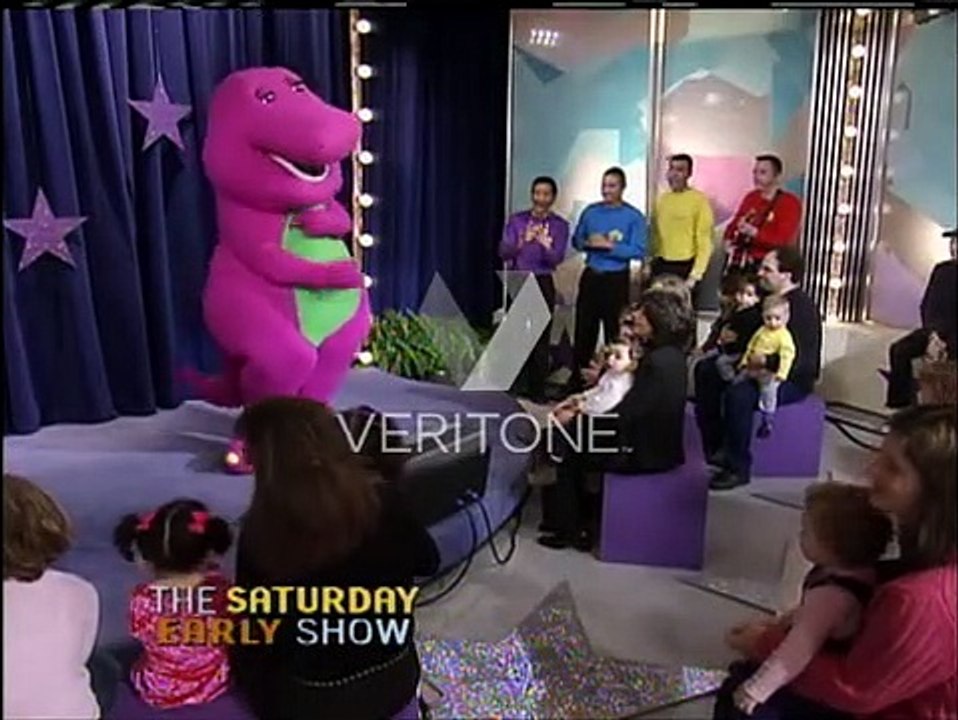 Barney and The Wiggles on The Saturday Early Show (2000 or 2001)