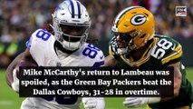 Cowboys Suffer Gut Wrenching OT Loss To Green Bay Packers