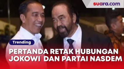 Sikap Diam hingga Gestur Ini Jadi Pertanda Keretakan Hubungan Jokowi dengan Partai NasDem?