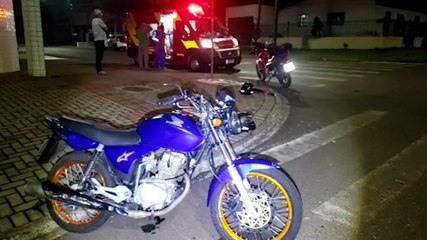 Colisão no Bairro XIV de Novembro deixa ferido