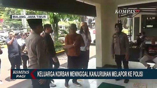 4 Keluarga Korban Meninggal Kanjuruhan Lapor ke Polres Malang Terkait Pasal Pembunuhan Berencana