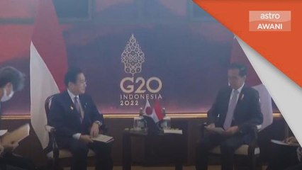 Persidangan G20 | Jokowi bertemu Kishida, Ursula sebelum persidangan