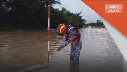 Banjir | Air Sungai Sintok melepasi paras bahaya