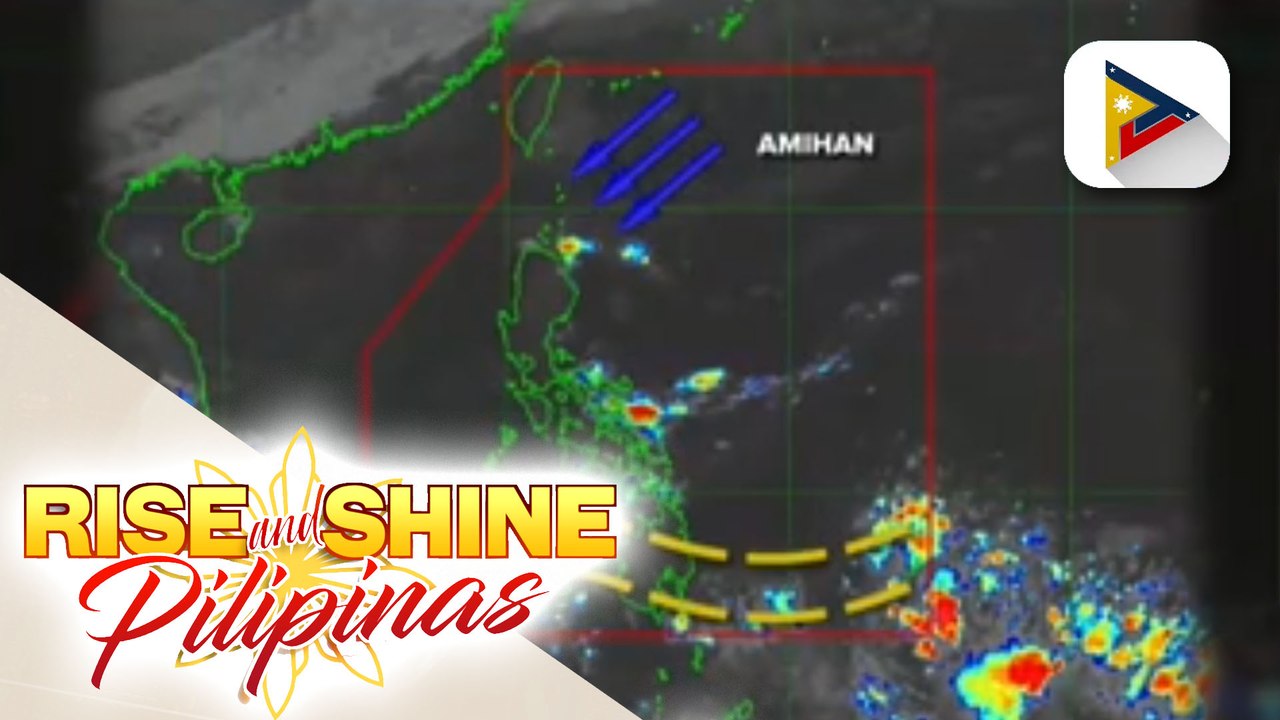 ITCZ, patuloy na nakaaapekto sa parteng Mindanao; Amihan, ramdam na sa Northern Luzon